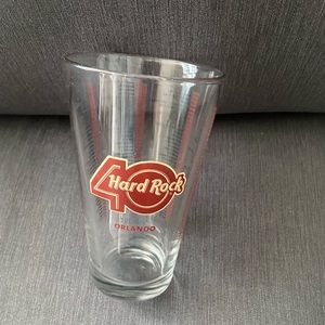 Hard Rock Cafe Orlando Beer Glass